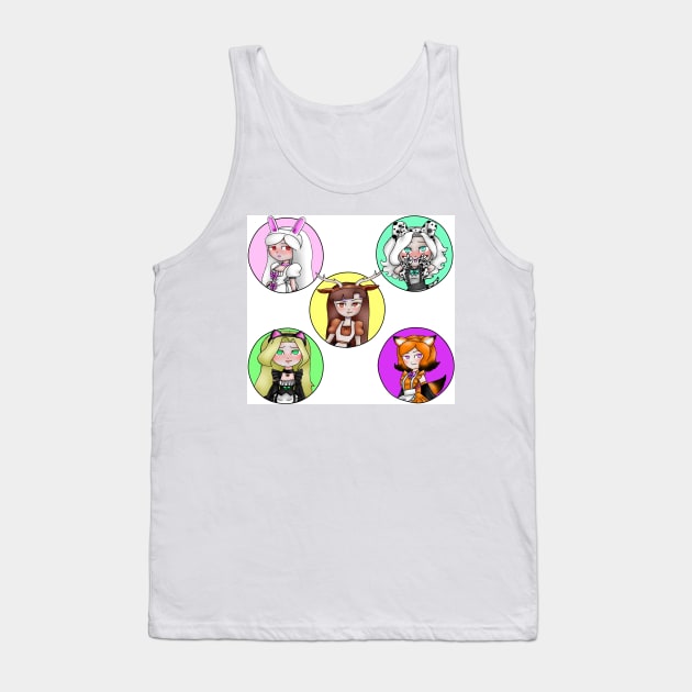 little animal maids Tank Top by TheRebels